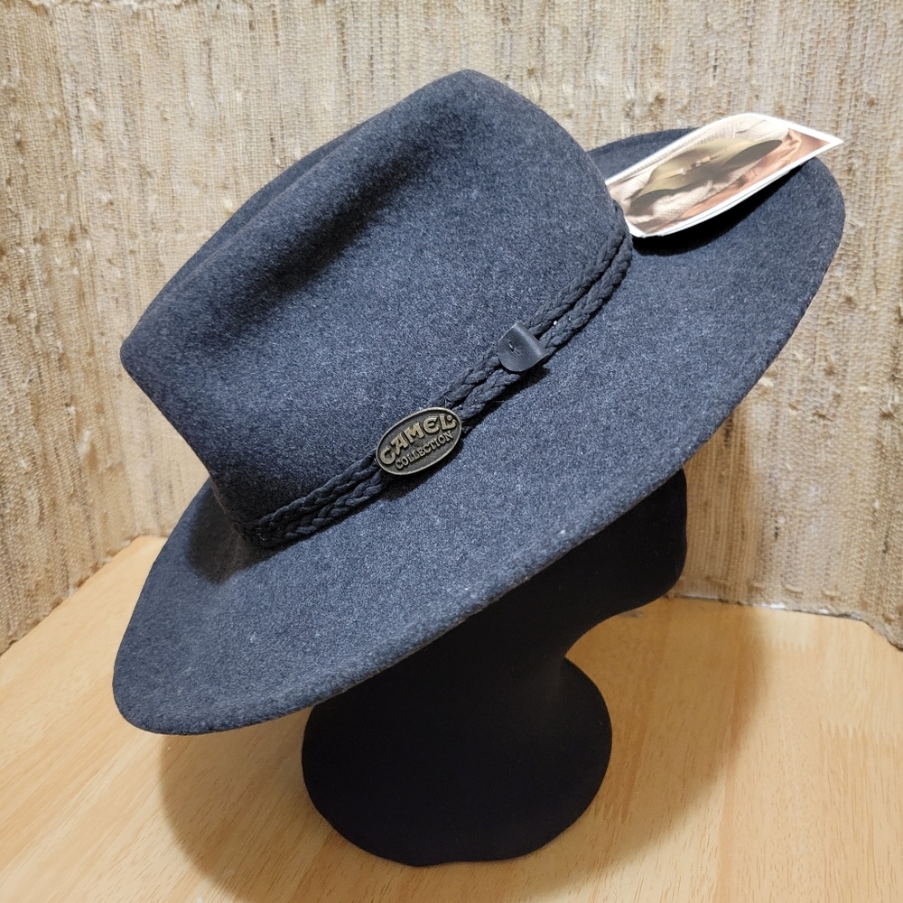 VTG Camel Collection 100% Wool Men's Hat made in USA